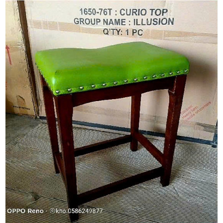 Saddle Green - H 74cm : Ghế Quầy Bar , Đảo Bếp 